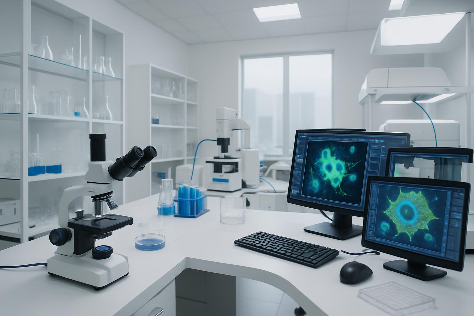 Equipamento de laboratório